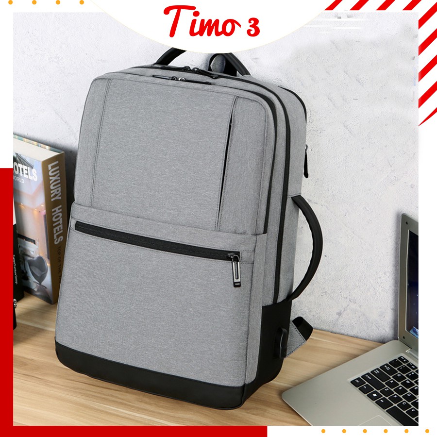 Balo laptop, Balo máy tính, nam nữ rộng nhiều ngăn chống sock laptop 15.6 inch cao cấp CHENNY BAG BLMT2