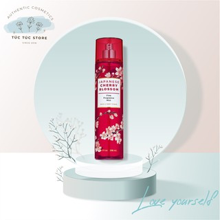 Full & 30ml - japanese cherry blossom - xịt thơm toàn thân bath & body works body mist
