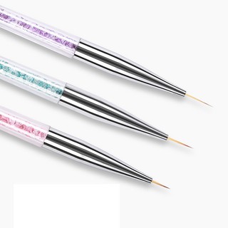 Set cọ nét 3 cây cao cấp - cán pha lê