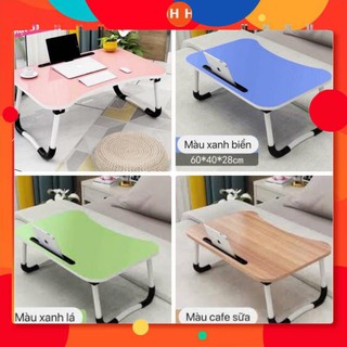 [FLASH SALE] Bàn học sinh gấp gọn có khe để ipad - Bàn học mini gấp gọn 24h