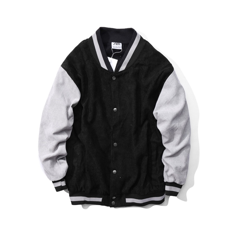 ÁO KHOÁC NHUNG BOMBER ZARA JACKET BASIC