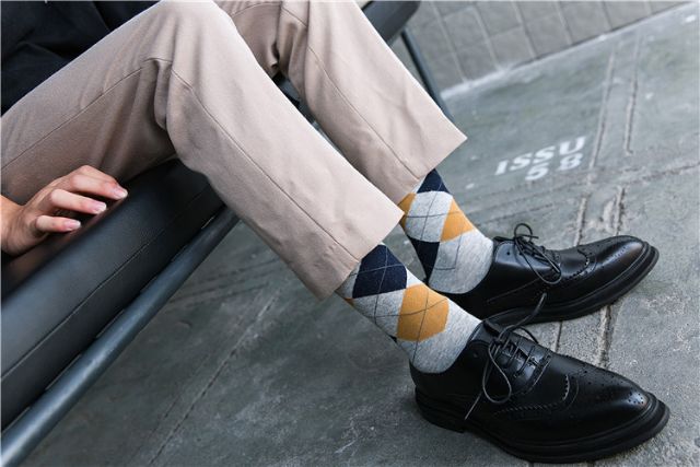 Tất vớ nam - tất cotton họa tiết