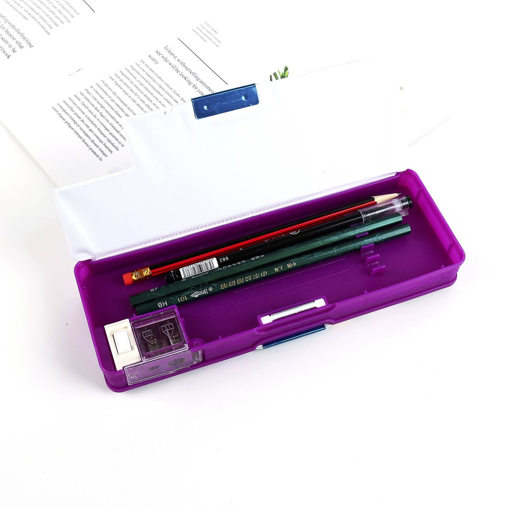 Hộp đựng bút hai ngăn hình my little pony/ người nhện/ công chúa frozen cho bé