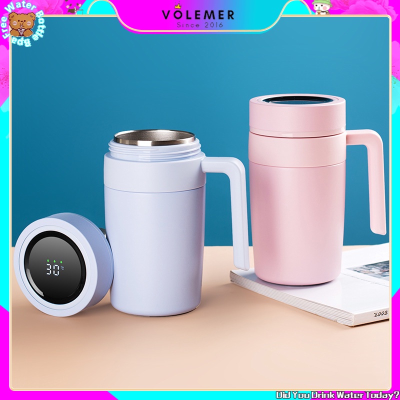 THERMOS Cốc Giữ Nhiệt Bằng Thép Không Gỉ 316 Có Màn Hình Hiển Thị Nhiệt Độ