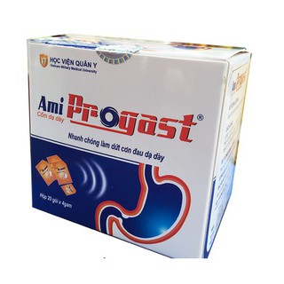 Cốm dạ dày ami progast học viện quân y hỗ trợ điều trị viêm loét dạ dày
