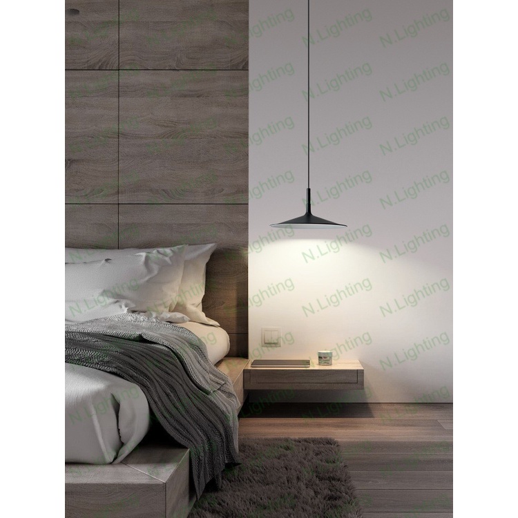 Đèn thả chao led trang trí bàn ăn, tab đầu giường - Đèn thả chao decor TCF84/1