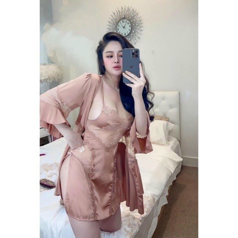 Set choàng 2 món ren lụa cao cấp hàng sẵnHÀNG SẮN SÔ LƯỢNG