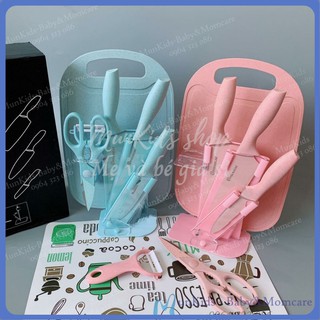 Bộ dao thớt 7 món cao cấp