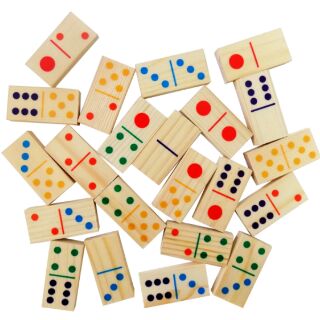 Cờ Domino gỗ. Nhất Lục EDUGAMES