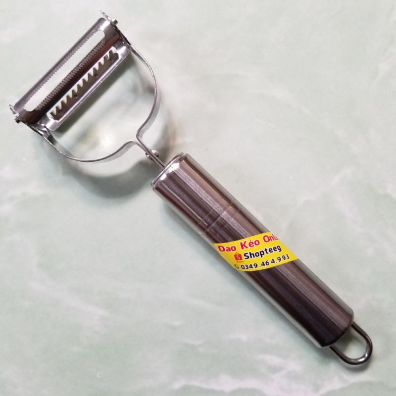 Dao bào sợi rau củ quả 2 đầu Inox siêu sắc bén Cao Cấp