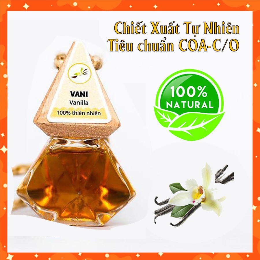 Tinh Dầu Treo Xe Ô Tô Hương Thơm Vani