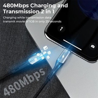 Cáp Sạc Nhanh Baseus Horizontal PD Flash Charge Data Cable Type-C To Lightning 18W Dùng Cho iPhone, iPad