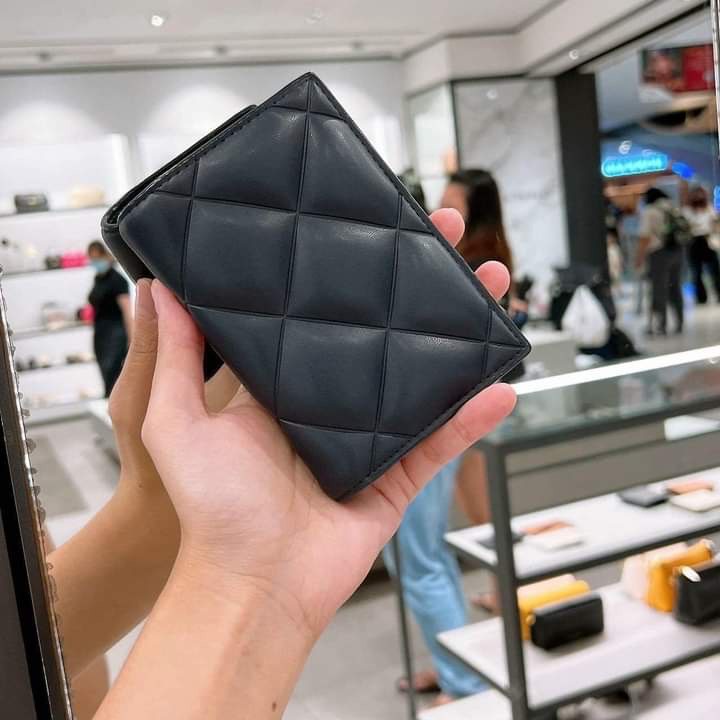 Ví nữ mini ngắn nhiều ngăn cầm tay đẹp thời trang hàng quảng châu cao cấp full box VN16