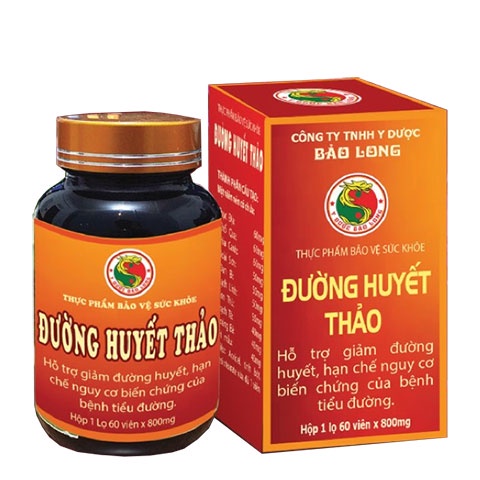 Đường Huyết Thảo- Hỗ trợ làm giảm đường huyết trong máu, hạn chế nguy cơ gây biến chứng của bệnh tiểu đường