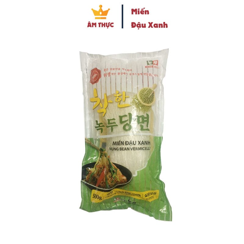 [Mã  BACHTET33  giảm 8% đơn 256.000 đ ] ( 500 g ) Miến Đậu Xanh Hàn Quốc Nong Woo - Chuẩn Hàn Chuẩn Vị