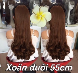 Tóc cột xoăn dài