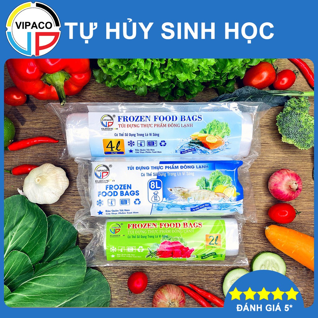 Túi đựng thực phẩm đông lạnh Vipaco