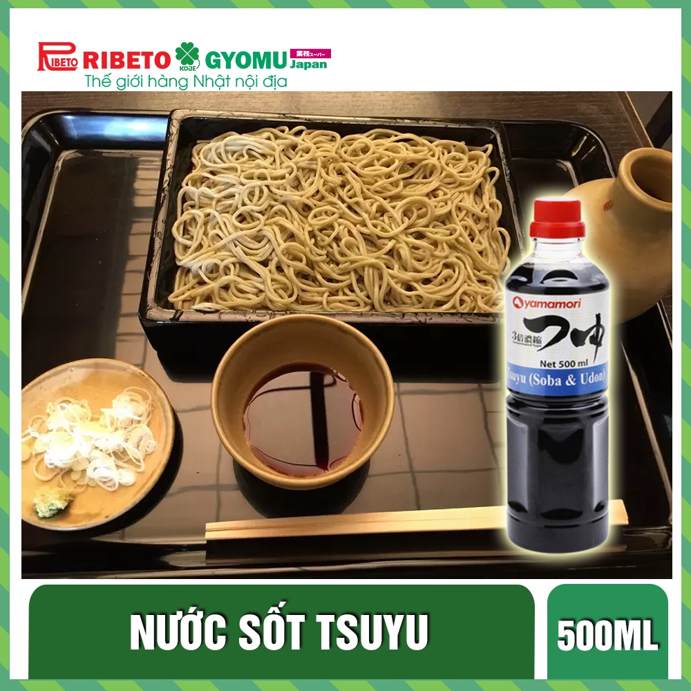 Nước Sốt Tsuyu (Soba &amp; Udon) 500ml - Nhật Bản