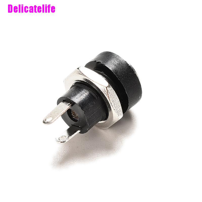 1 đầu nối ổ cắm DC 5.5 x2.1mm chống nước
