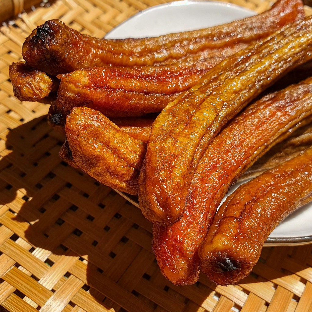 CHUỐI LABA ĐÀ LẠT SẤY DẺO KHÔNG ĐƯỜNG 500g (Sấy điện)