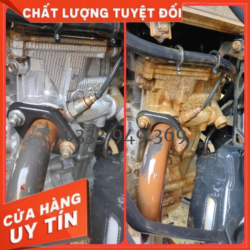 [TẶNG KÈM VÒI XỊT]DUNG DỊCH NƯỚC TẨY RỬA ĐẦU BÒ LỐC XE MÁY KHÔNG CHẠM SIÊU MẠNH , TẨY INOX , ỐNG CỔ BÔ , GẦM KHOANG MÁY