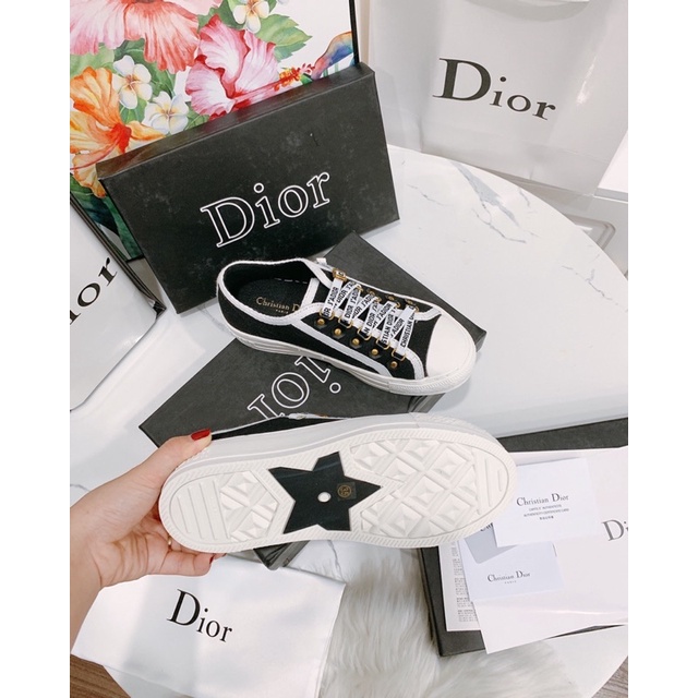 Giày thể thao cd dây đan chữ fullbox ( form to )