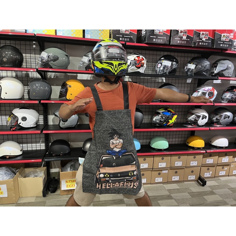 Tạp dề tool sửa xe thời trang vui nhộn