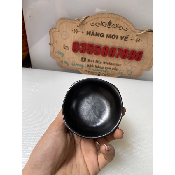 Bát nước chấm tròn Melamine