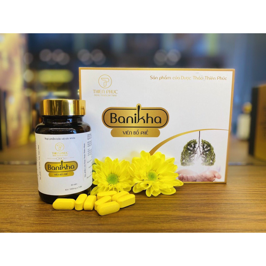 Viên Bổ Phế Banikha Thiên Phúc hộp 60 viên