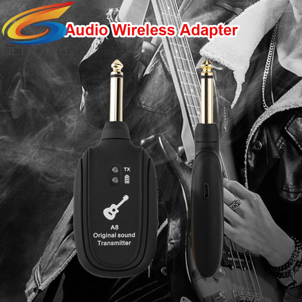 Hệ thống thu phát âm thanh không dây A8 UHF cho đàn guitar điện
