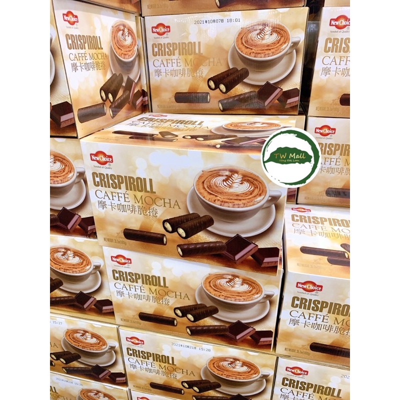 Bánh quế cuộn caffe mocha Cofe Crisp Roll Đài Loan