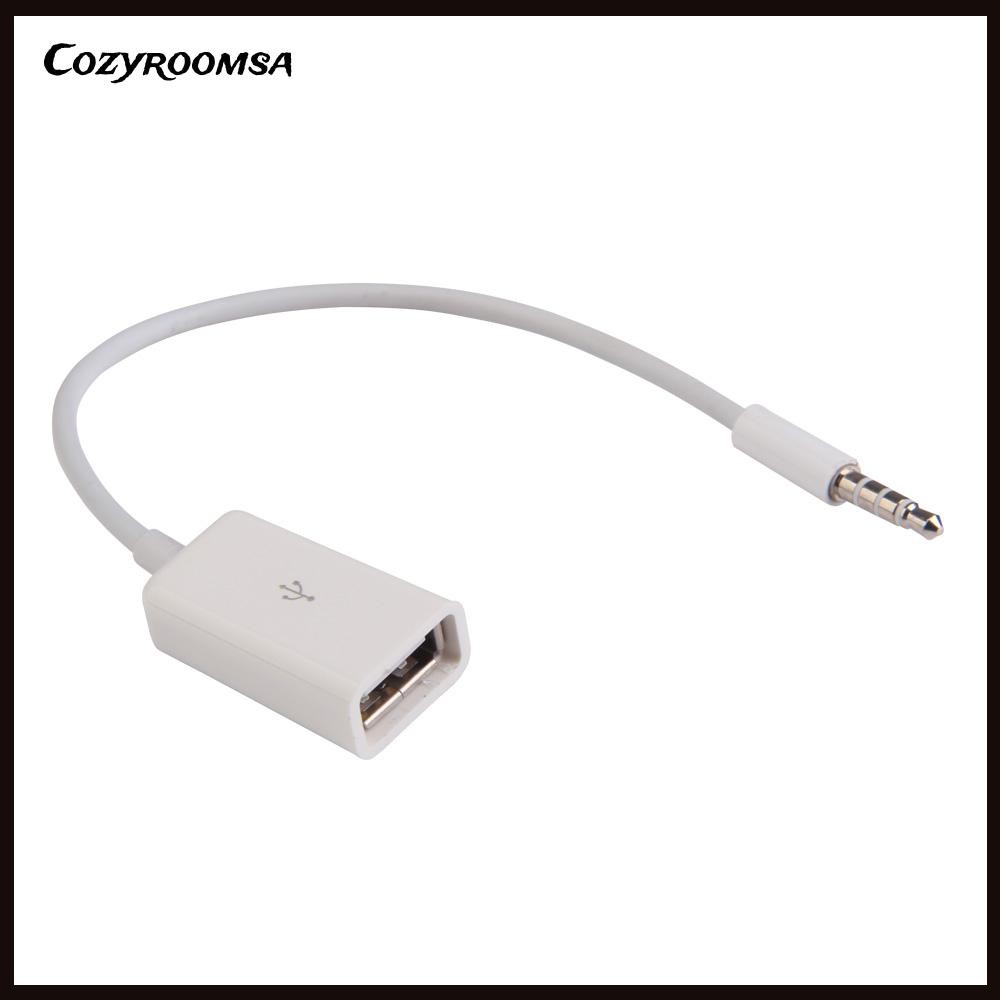 Dây Cáp Chuyển Đổi Âm Thanh Từ Đầu Cắm 3.5mm Sang Cổng Usb