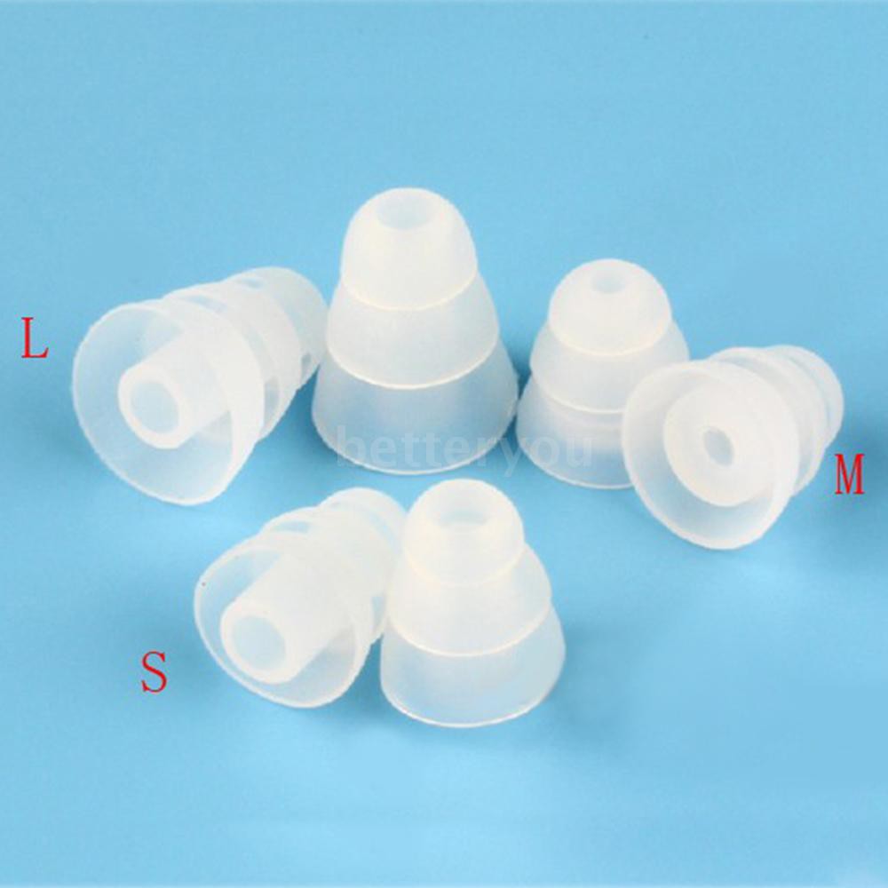Set 3 Cặp Vỏ Bọc Tai Nghe 3.8mm Bằng Silicone Thân Thiện Với Môi Trường | BigBuy360 - bigbuy360.vn
