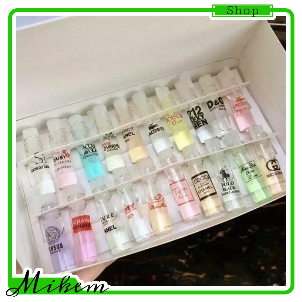 Set 20 Chai Nước Hoa Mẫu Thử Cao Cấp – Nước Hoa – nước hoa mini - Mẫu Thử Nước Hoa - Mẫu Thử Nước Hoa Mini - Nước Hoa Nữ