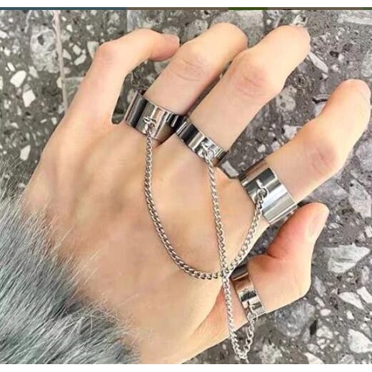 Nhẫn Hishop thiết kế hình bướm đính ngọc trai nhân tạo thời trang sang trọng