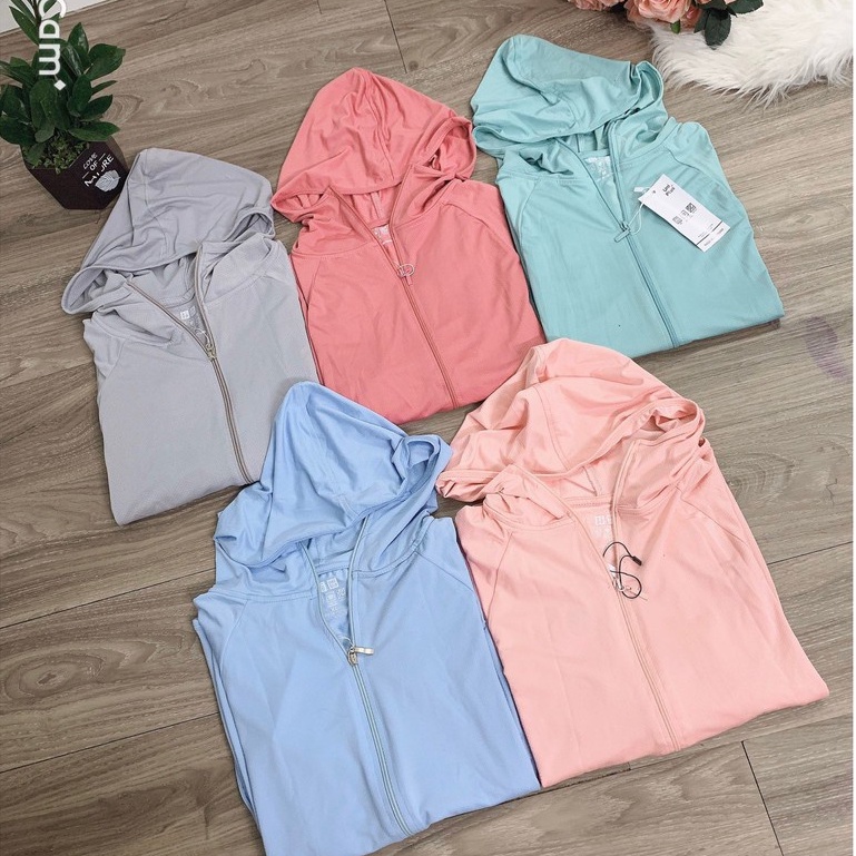 Áo chống nắng nữ chất thông hơi kim cương cao cấp, Áo choàng chống nắng dáng ngắn vải mát ngăn tia UV