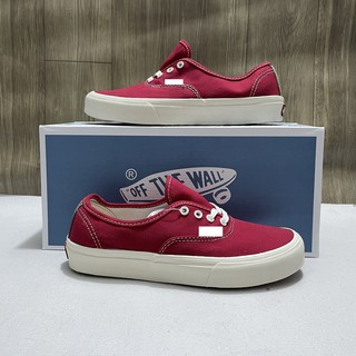 Giày thể thao nữ nam màu đỏ kem đẹp, giày đi học