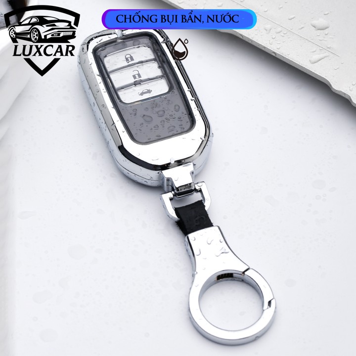 Ốp khóa hợp kim TPU LUXCAR cao cấp dành cho xe Honda CRV,HRV,JAZZ, ACCORD,CITY,CIVIC