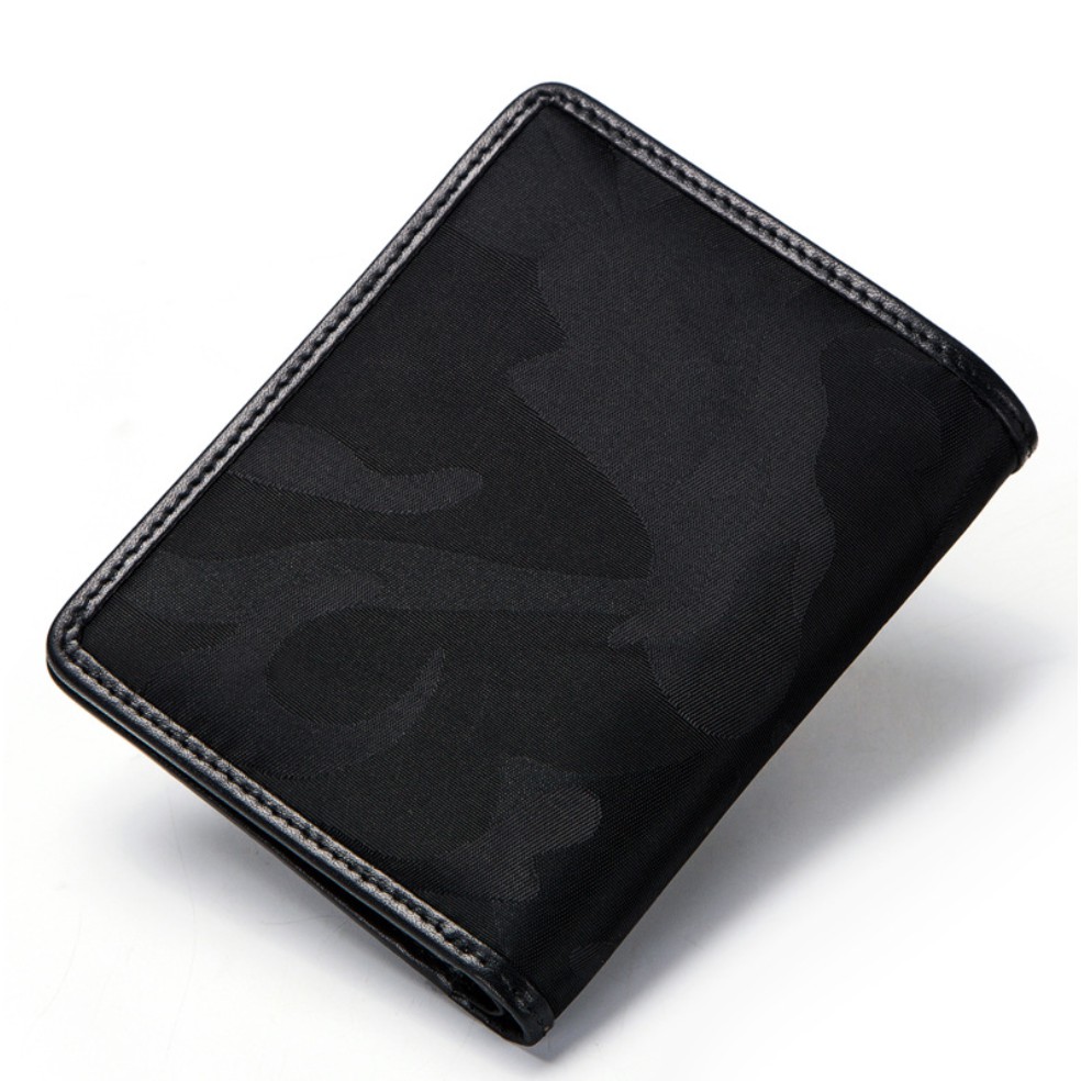 2022 Contact DS0001 - Bảo Hành 2 Năm - Bóp Ví Đứng Bỏ Túi Da Ngựa Điên Men Wallet Genuine Bò - Nam Nữ