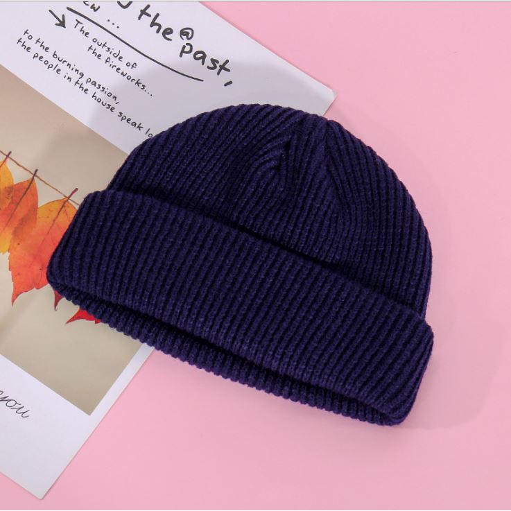 Mũ Len Ulzzang Beanie Trơn Nhiều Màu rẻ nhất (Loại Ngắn) MN08