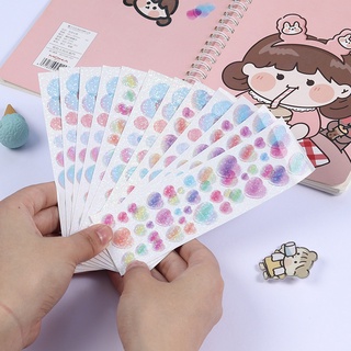 Hình dán trang trí nhật ký bong bóng