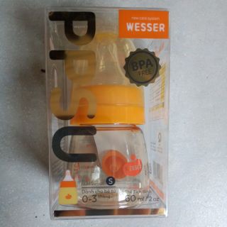 Bình sữa Wesser PPSU 60ml cổ hẹp
