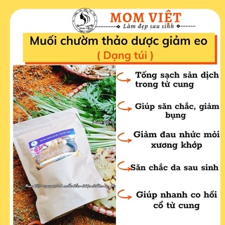 MUỐI THẢO DƯỢC MOM VIỆT CHƯỜM BỤNG CHO MẸ SAU SINH HẾT SẢN DỊCH