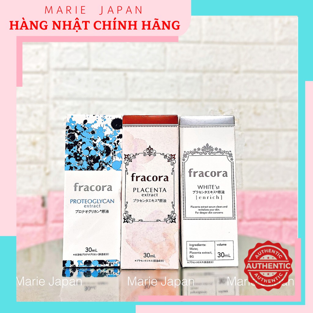 Serum trắng da Fracora Nhật Bản 30ml