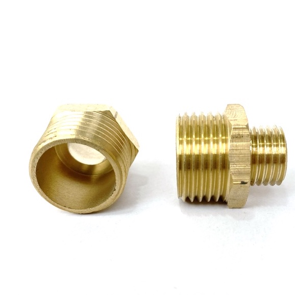 Kép 21mm thu 13mm, Kép thu ren ngoài 21mm sang 13mm ren ngoài (kép 21-13)