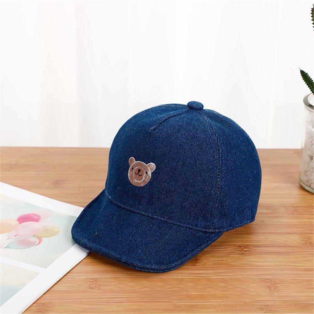 IVORY Mũ Lưỡi Trai Vải Cotton Mềm Mại Chống Nắng Thời Trang Đi Biển Cho Bé Sơ Sinh