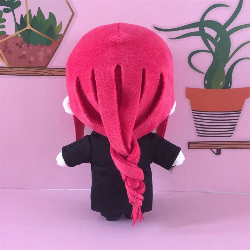 Móc khóa Chainsaw Man/ Búp bê nhung lông mềm hình hoạt hình Makima Quanxi 20 cm cosplay anime đồ chơi quà tặng sinh nhật