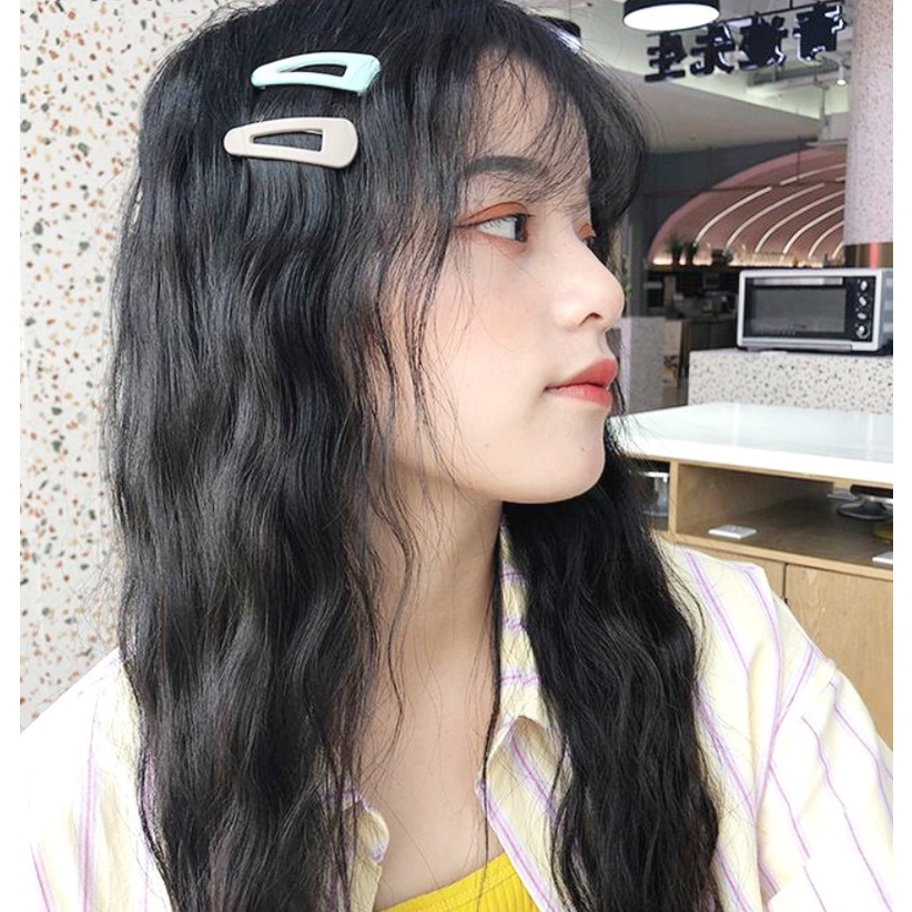 Kẹp Tóc Nữ Hot Trend Màu Lì Kẹo Ngọt Phong Cách Hàn Quốc Đơn Giản Dễ Thương Năng Động Trẻ Trung