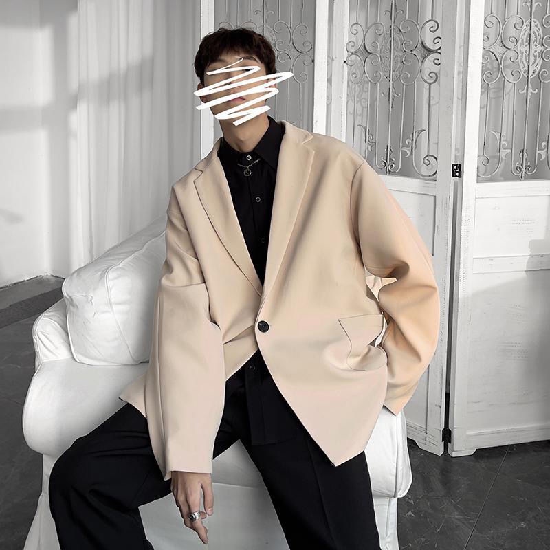 Bộ Đồ Vest Dáng Rộng Kiểu Hàn Quốc Thiết Kế Lịch Lãm Cho Nam