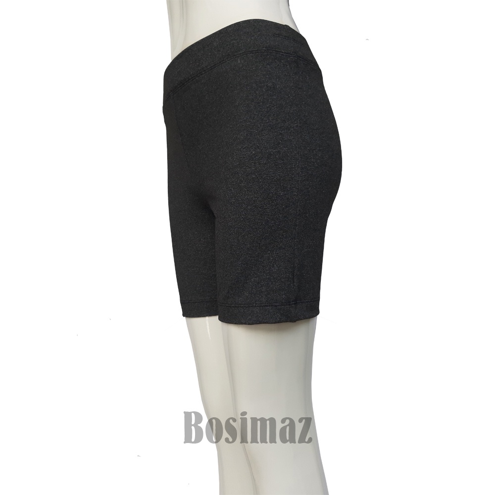 Quần Legging Nữ Bosimaz MS348 đùi không túi màu tiêu xám đậm, thun co giãn 4 chiều, vải đẹp dày, thoáng mát. | WebRaoVat - webraovat.net.vn